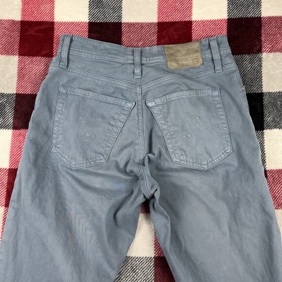 Adriano Goldschmied Pants Mens 32x32 (29x29") Blue The Graduate Tailored Leg AG - Picture 8 of 9